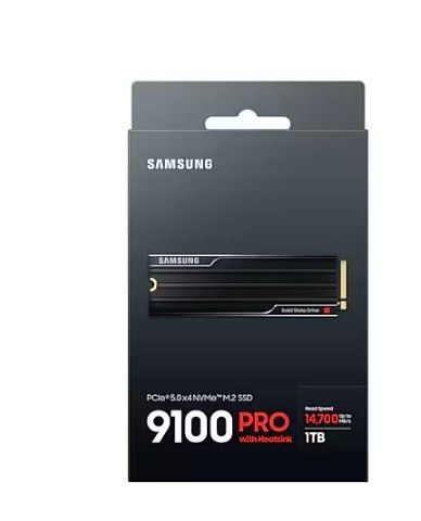 Dysk SSD Samsung 9100 PRO Heatsink 1TB PCIe 5.0 szybki ultrawydajny