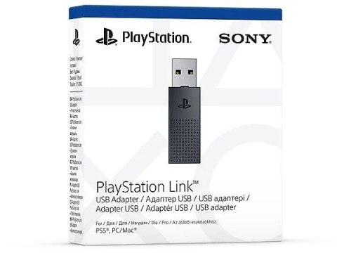 Adapter USB Sony PS5 Link czarny bezstratne audio dla graczy