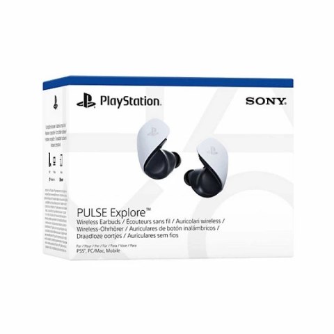 Słuchawki bezprzewodowe Sony PS5 Pulse Explore wygodne do gier z mikrofonem