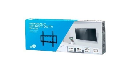Uchwyt TV TB-450E do telewizora 55 cali max 35kg czarny ścienny VESA 400x400