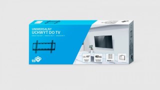 Uchwyt TV TB-451 65 cale max 40kg VESA 400x400 ścienny metalowy