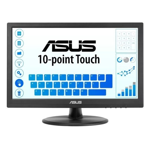 Monitor ASUS VT169HE dotykowy 15 6 FHD IPS bezramkowy HDMI