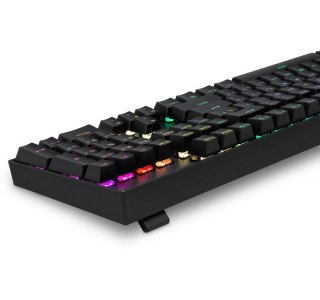 Klawiatura mechaniczna Defender Mirax GK-352 RGB czarna z OUTEMU Blue