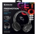 Słuchawki bezprzewodowe Defender Freemotion B555 nauszne czarne Bluetooth