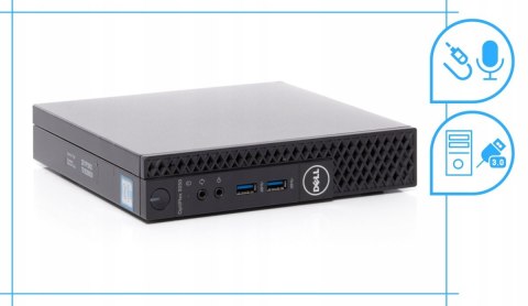 Dell Optiplex 3050 Tiny Intel Core i5 16GB DDR4 128GB SSD Windows 10 Pro