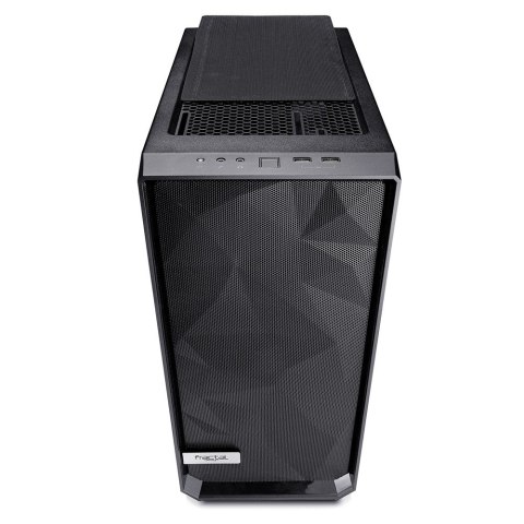 Obudowa Fractal Design Meshify C Solid Side czarna micro ATX ATX ITX