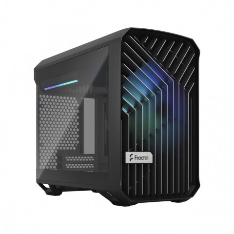 Obudowa Fractal Design Torrent Nano RGB Mini Tower czarna z podświetleniem