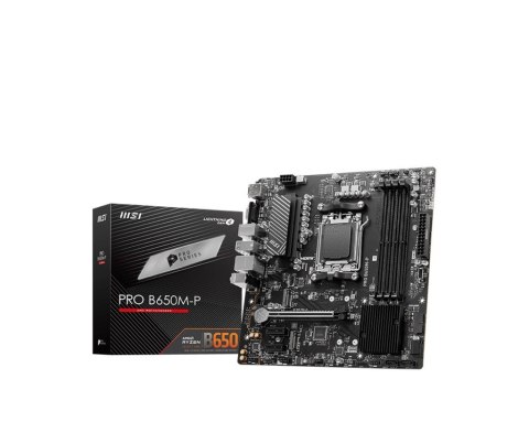 Płyta główna MSI PRO B650M-P AM5 mATX DDR5 HDMI 2.5G LAN