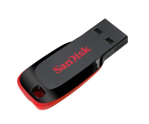 Pamięć USB SanDisk Cruzer Blade 128GB lekka przenośna z zabezpieczeniem