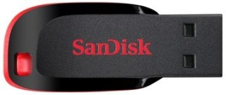 Pamięć USB SanDisk Cruzer Blade 128GB lekka przenośna z zabezpieczeniem