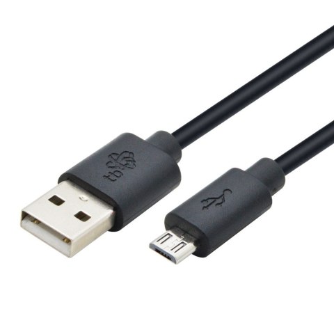 Kabel TB USB-Micro USB 1.8m czarny do ładowania i przesyłu danych