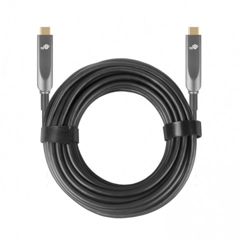 TB Kabel video USB C-C optyczny 4K hybryda 5m szybki 10Gbps