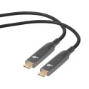TB Kabel video USB C-C optyczny 4K hybryda 5m szybki 10Gbps
