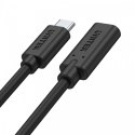 Przedłużacz USB-C Unitek 3.1 Gen 2 0,5m 4K PD 100W czarny