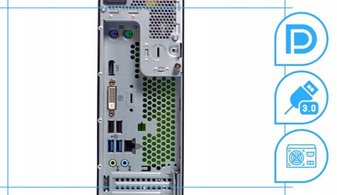 Fujitsu Esprimo D538 Intel Core i5 32GB DDR4 512GB SSD Windows 11 Pro