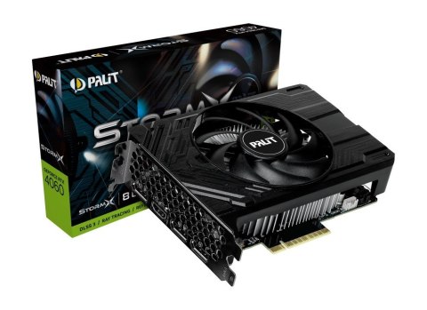 Karta graficzna Palit GeForce RTX 4060 StormX 8GB GDDR6 kompaktowa wydajna
