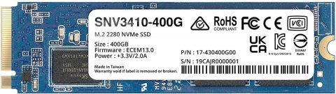 Dysk SSD Synology 400GB M2 2280 SNV3410 wydajny do NAS