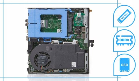 Dell Optiplex 7080 Tiny Intel Core i5 32GB DDR4 2000GB SSD Windows 11 Pro