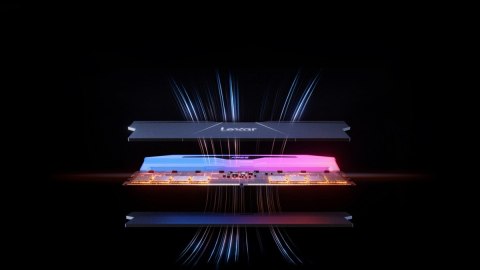 Pamięć DDR5 Lexar ARES RGB Black 32GB 6000MHz CL28 dla graczy