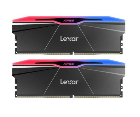 Pamięć DDR5 Lexar ARES RGB Black 32GB 6000MHz CL28 dla graczy