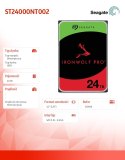 Seagate Dysk IronWolf Pro 24TB 3,5'' SATA wydajny do NAS