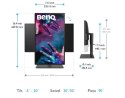 Monitor Benq PD2506Q 25 cali QHD 5ms 2K IPS matowy HDR400