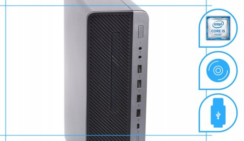 HP Elitedesk 800 G3 Sff Intel Core i5 16GB DDR4 128GB SSD DVD Windows 10 Pro
