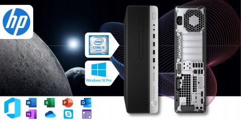 HP Elitedesk 800 G3 Sff Intel Core i5 16GB DDR4 128GB SSD DVD Windows 10 Pro