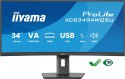 Monitor IIYAMA ProLite XCB3494WQSU-B1 34 cali UWQHD zakrzywiony VA