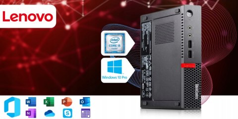 Lenovo Thinkcentre M910q Tiny Intel Core i5 8GB DDR4 128GB SSD Windows 10 Pro