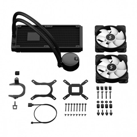 Chłodzenie procesora Fractal Design Lumen S24 Water Cooling Unit v2 RGB wydajne z ARGB