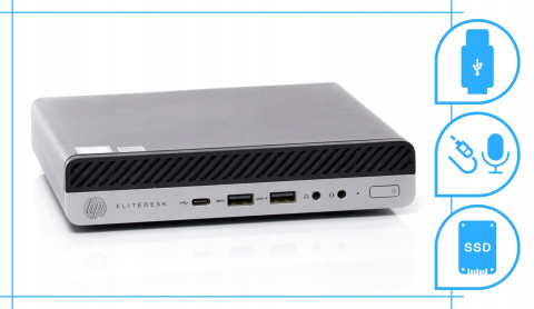 HP Hp Elitedesk 800 G4 Intel Core i5 16GB DDR4 1000GB SSD Windows 10 Pro