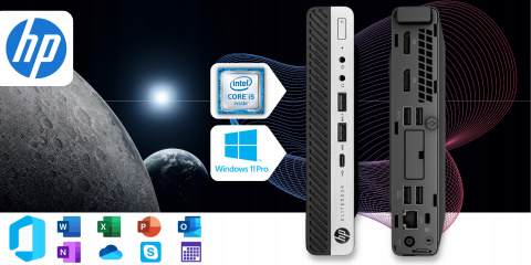 HP Hp Elitedesk 800 G4 Intel Core i5 16GB DDR4 1000GB SSD Windows 10 Pro