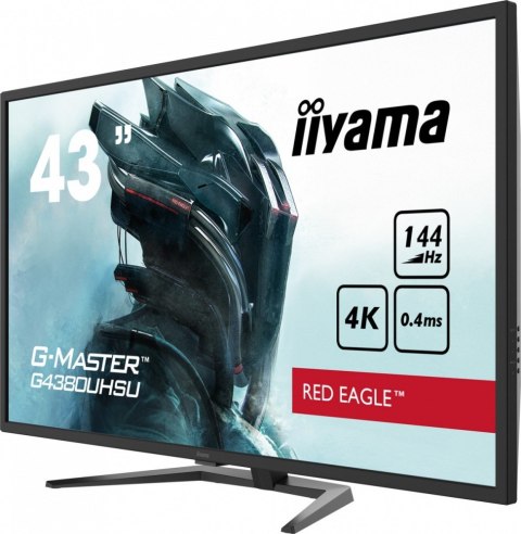 Monitor IIYAMA G-Master G4380UHSU-B1 43 cale 4K VA 144Hz gamingowy