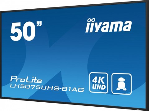 Monitor IIYAMA ProLite LH5075UHS-B1AG 50 cale 4K UHD z Android 11