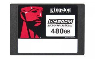 Dysk SSD Kingston DC600M 480GB 2.5'' SATA III wydajny do serwerów