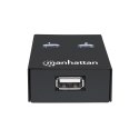 Przełącznik USB 2.0 Manhattan Hi-Speed automatyczny 2 PC 1 USB
