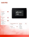 Dysk SSD Micron 5400 PRO 960GB wewnętrzny SATA III wydajny