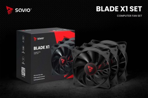 Wentylator Savio BLADE 120mm 4-pin PWM cichy i wydajny