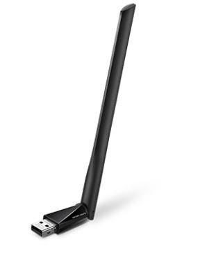 TP-LINK Karta sieciowa Mercusys MU6H WiFi AC650 USB szybki zasięg 5dBi