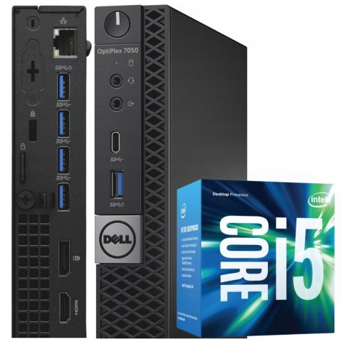 Dell Optiplex 7050 Tiny Intel Core i5 16GB DDR4 2000GB SSD Windows 10 Pro