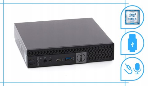 Dell Optiplex 7050 Tiny Intel Core i5 8GB DDR4 128GB SSD Windows 10 Pro