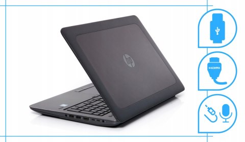 HP Zbook 15 G3 Intel Core i7 16GB DDR4 128GB SSD Windows 10 Pro 15,6"