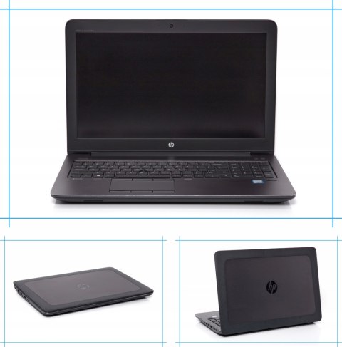 HP Zbook 15 G3 Intel Core i7 16GB DDR4 128GB SSD Windows 10 Pro 15,6"