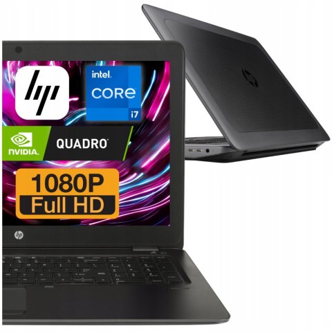 HP Zbook 15 G3 Intel Core i7 8GB DDR4 128GB SSD Windows 10 Pro 15,6"