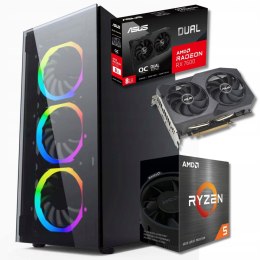 BSG Raptor V15 AMD Ryzen 5 AMD Radeon RX 7600 64GB DDR4 2000GB SSD Windows 11 Pro