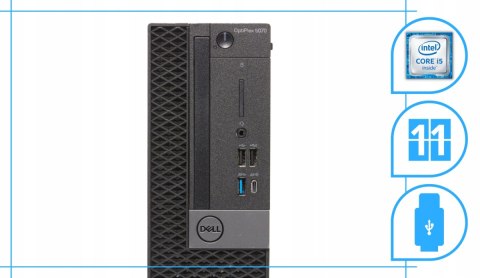 Dell 5070 Intel Core i5 8GB DDR4 256GB SSD Windows 11 Pro