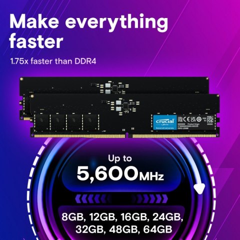 Pamięć Crucial DDR5 64GB 5600MHz CL46 zestaw 2x32GB