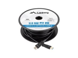 Lanberg Kabel HDMI M/M 10M optyczny 8K Ultra High Speed