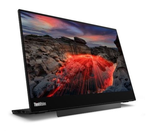 Monitor Lenovo ThinkVision M14t Gen 2 14 cali matowy dotykowy IPS